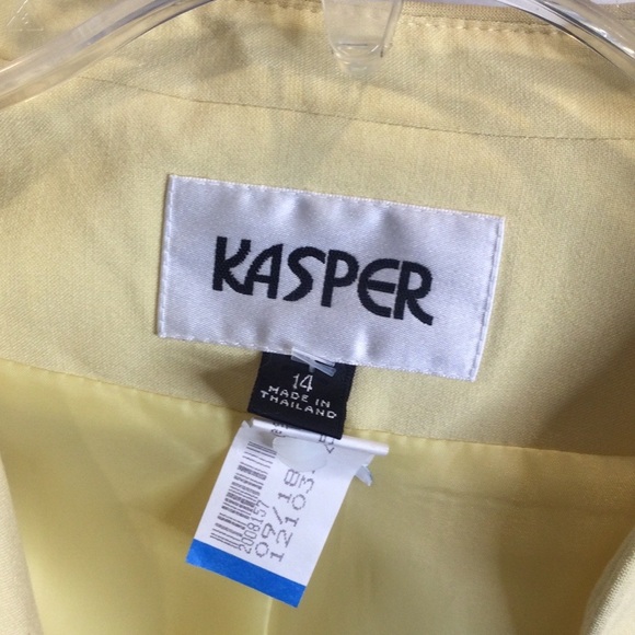GUC Kasper 3 Pc Pastel Yellow Suit Set, 14 - Picture 3 of 13